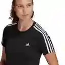 Adidas Camiseta Para Mujer Negro Talla L GL0784