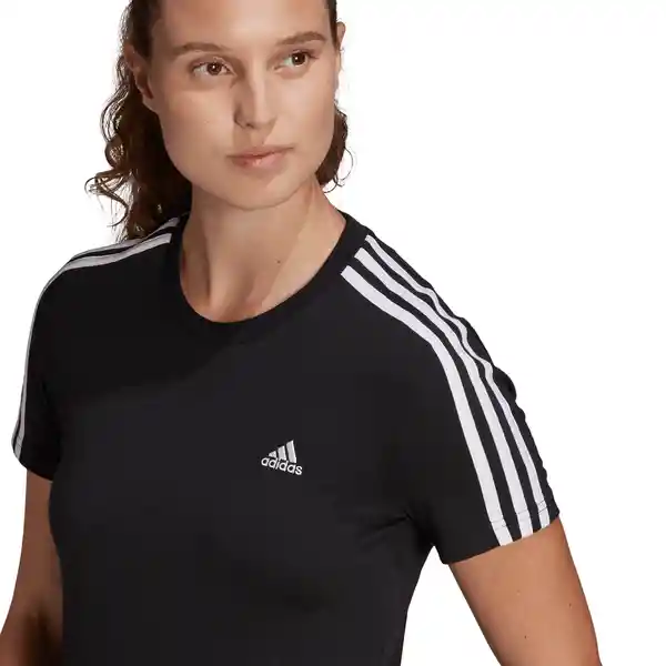 Adidas Camiseta Para Mujer Negro Talla L GL0784