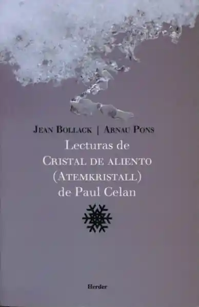 Lecturas de Cristal de Aliento Atemkristall - VV.AA