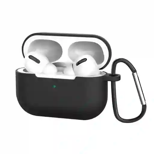 Estuche Airpods Pro 1 y Airpods Pro 2 Negro