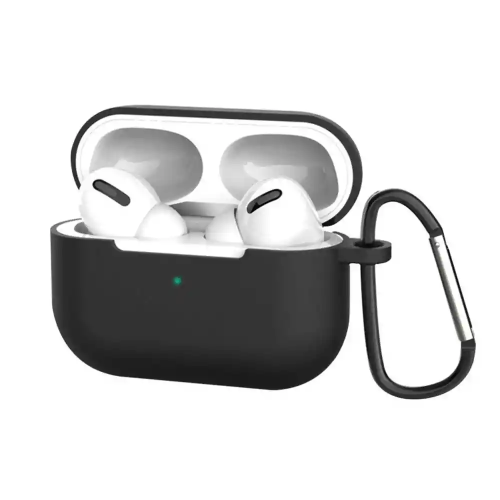 Estuche Airpods Pro 1 y Airpods Pro 2 Negro