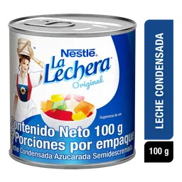 Leche condensada LA LECHERA en lata x 100g