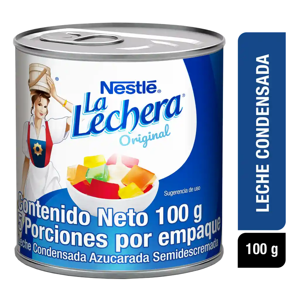 Leche condensada LA LECHERA en lata x 100g