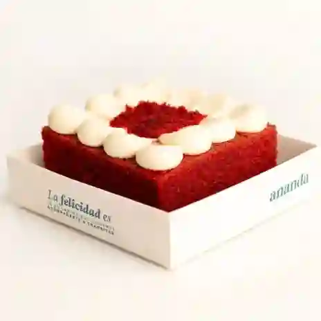 Torta Red Velvet 0% Azúcar - Pequeña