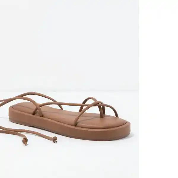 Sandalias Mujer Café Talla 8. American Eagle