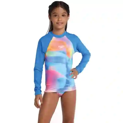 Camiseta Manga Larga Sunshine Ac Rain Junior Talla 8 Speedo