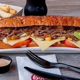 Mega Sándwich 25 Cm de Carne Desmechada
