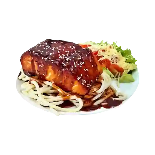 Salmón Teriyaki