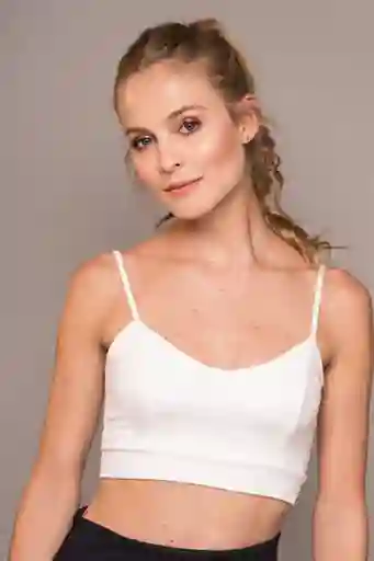 Top Skin Color Blanco Crudo Talla XS Ragged