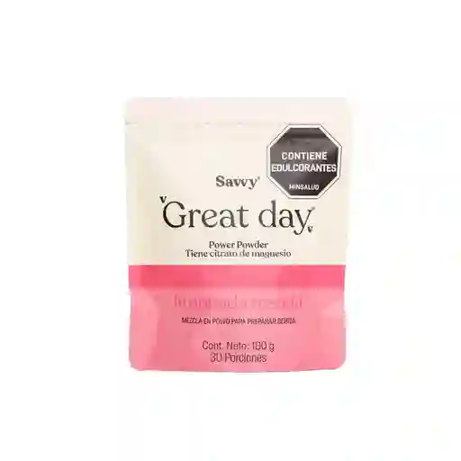 Savvy Great Day Sabor Limonada Rosada X30