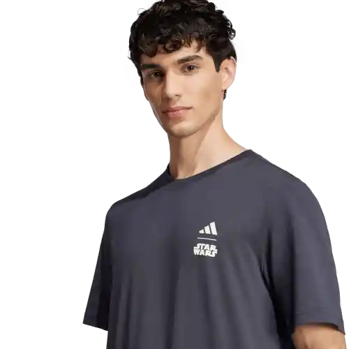 Adidas Camiseta Manga Corta Entrenamiento Hombre Gris Talla S