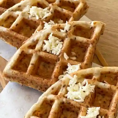 Waffle de Pan de Bono