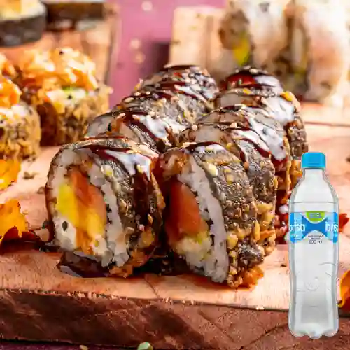 Philadelphia Tempura Roll 10 Bocados + Agua Brisa 600ml