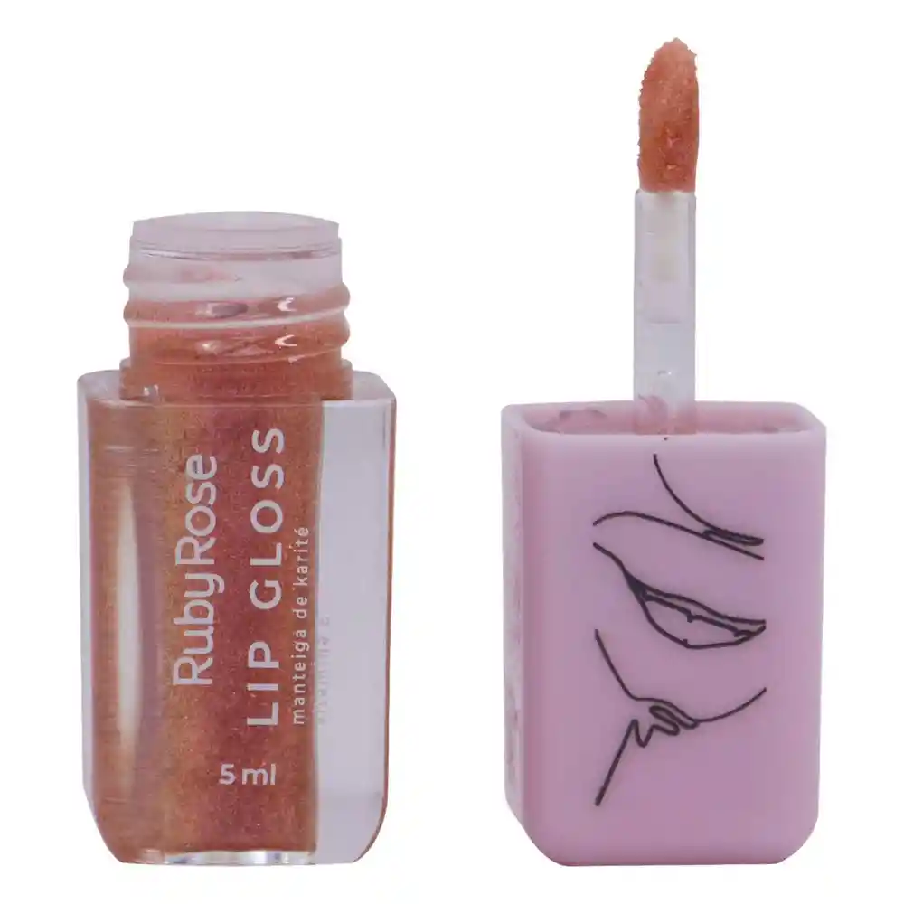 Brillo Ruby Rose Labial Bonfire (5 Ml)