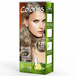 Coloriss Tinte en Crema Tono Rubio Cenizo