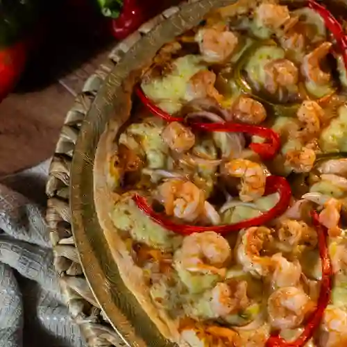 Pizza Camarones