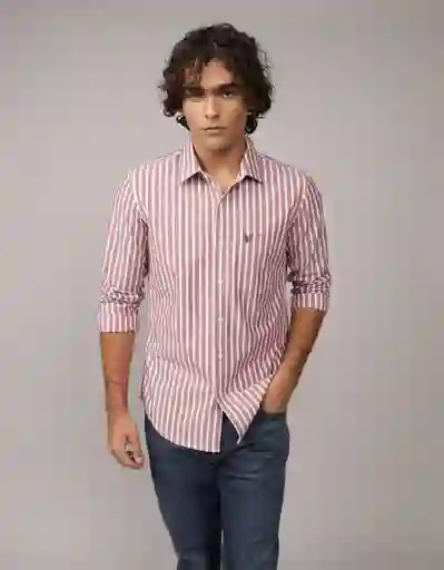 Camisa Hombre Rojo Talla Large 2722663 American Eagle