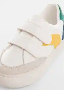 Tenis Sasha B Blanco Talla 24 Niños Mango