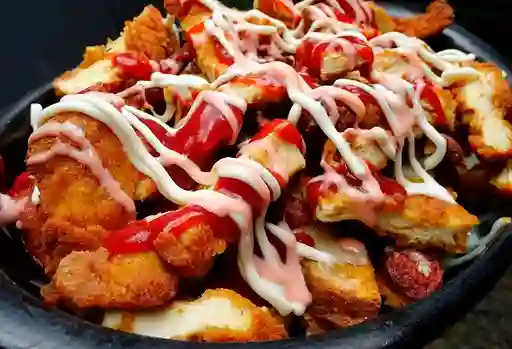 Salchipapa Mega Especial