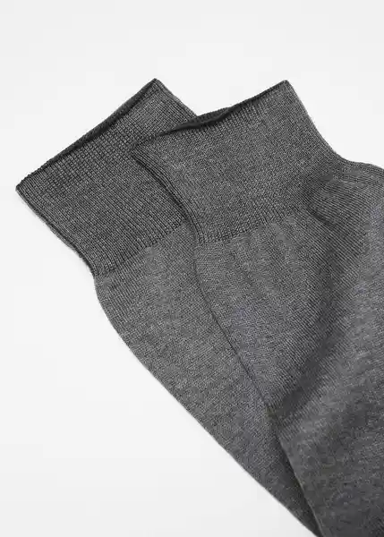 Calcetines Scot1gre Gris Talla 45 Hombre Mango