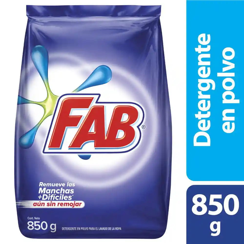 Fab Detergente para Ropa en Polvo Aroma Floral