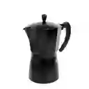 Ambiente Gourmet Cafetera Moka 9 Tazas Negra