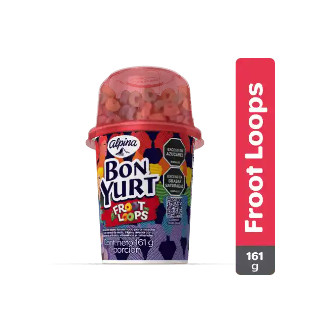 Bon Yurt Alimento Lácteo con Cereal Froot Loops