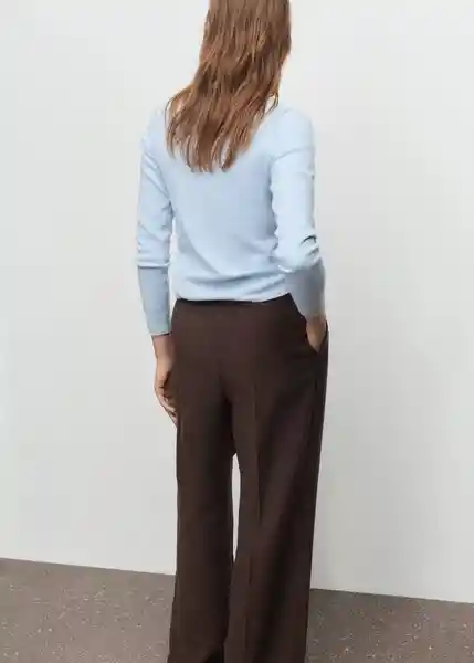 Saco Jersey Seeds Celeste Talla XS Mujer Mango