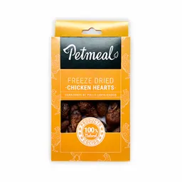 Petmeal Snack para Perros de Corazones de Pollo Liofilizados