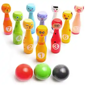 Juego De Bolos 11Cm Exito Casa 1 und