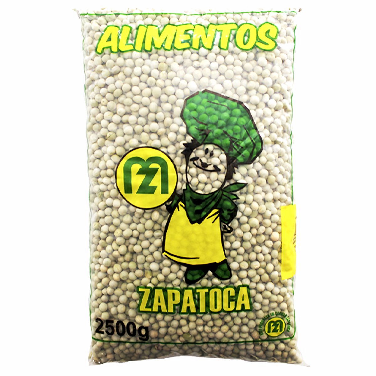 Arveja Zapatoca Verde Seca Americana 2500 g