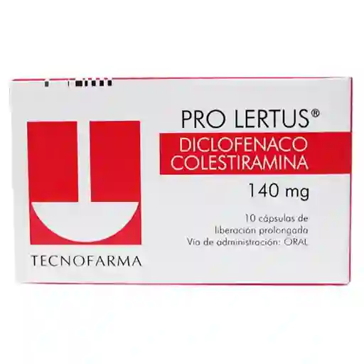 Pro Lertus (140 mg) 10 Cápsulas