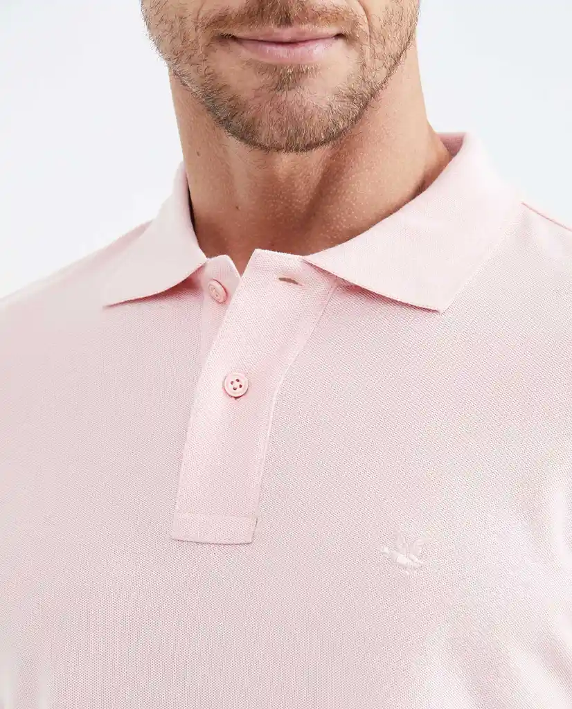 Camiseta Polo Classic Hombre Rosa Turbío Talla L Chevignon
