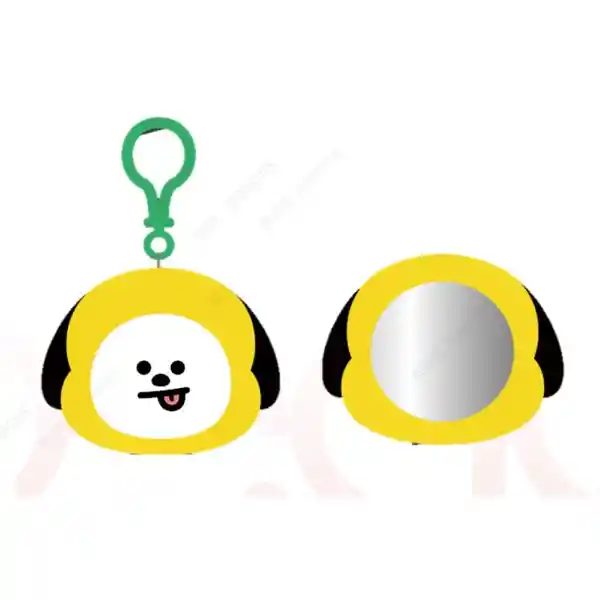 BT21 Espejo Compacto Esponjoso  Chimmy