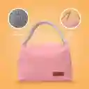 Lonchera Rectangular Lisa Serie Rosa Miniso