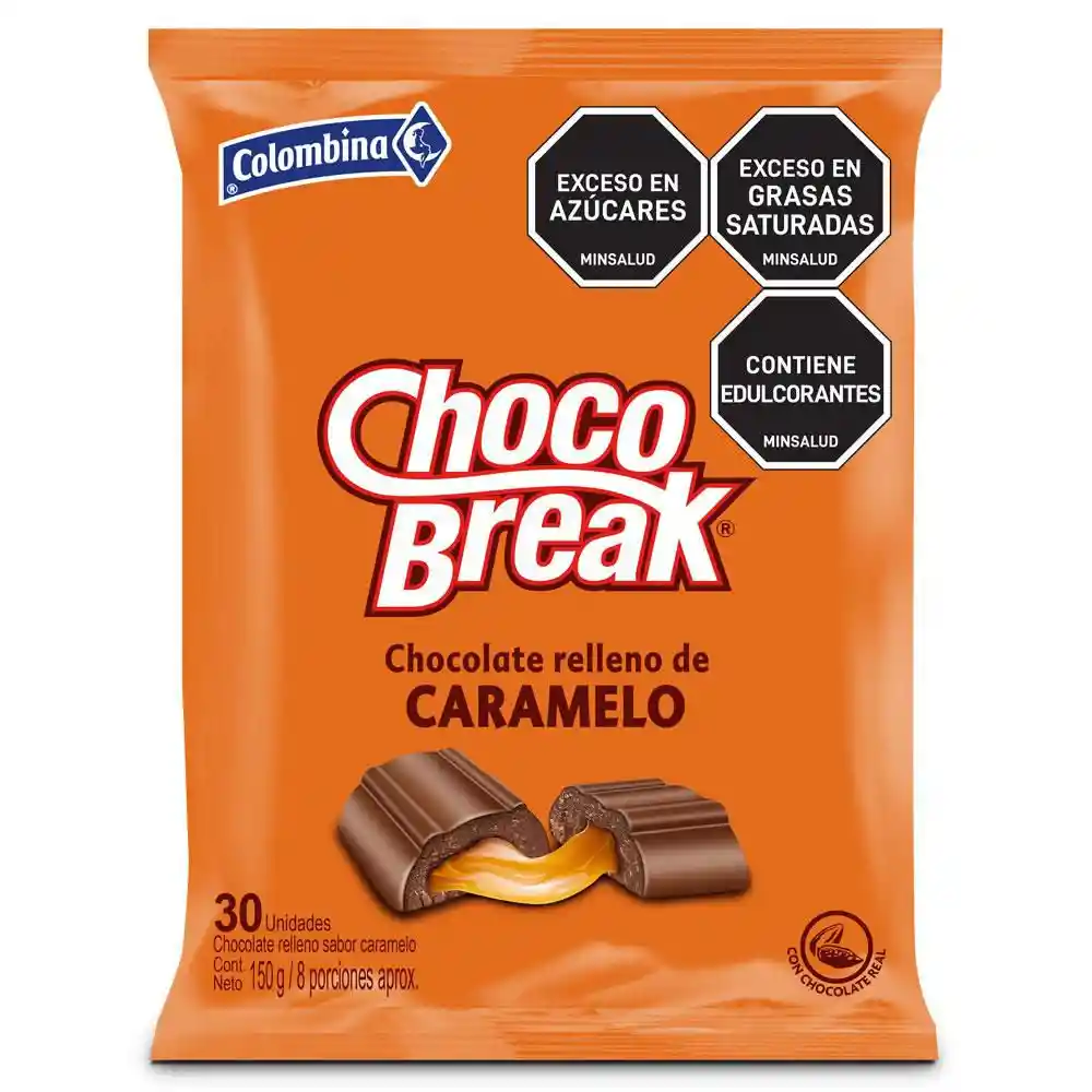 Chocolate Chocobreak Caramelo (150 Gr)