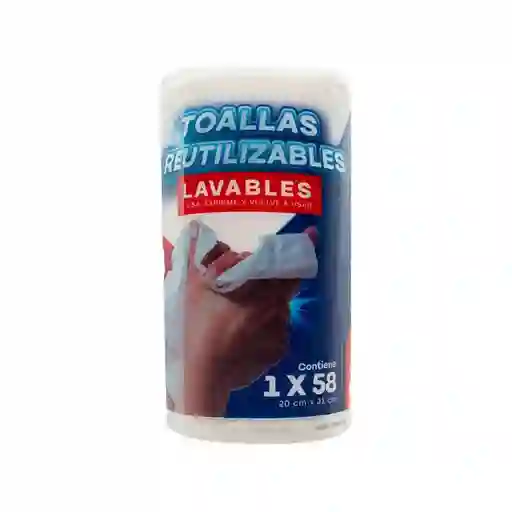 Xtra Fresh Toalla Húmeda Reutilizables