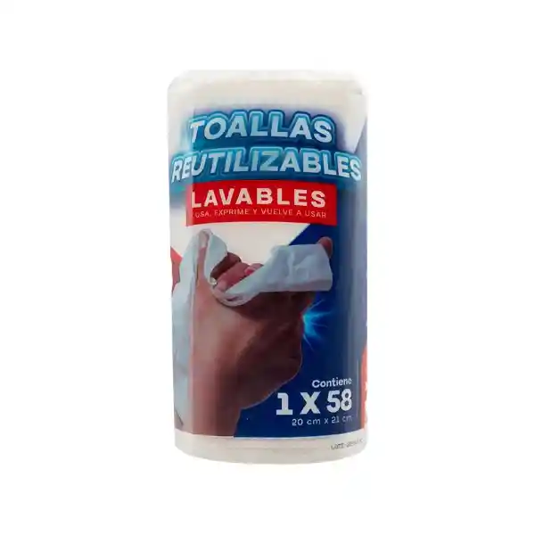 Xtra Fresh Toalla Húmeda Reutilizables