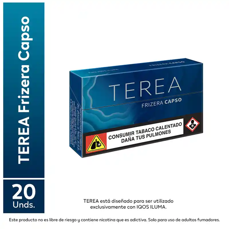 Terea Cigarrillo Frizera Capso Cajetilla
