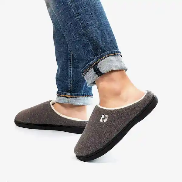 Inkanta Pantuflas Slipp Man Gris/Sherpa S