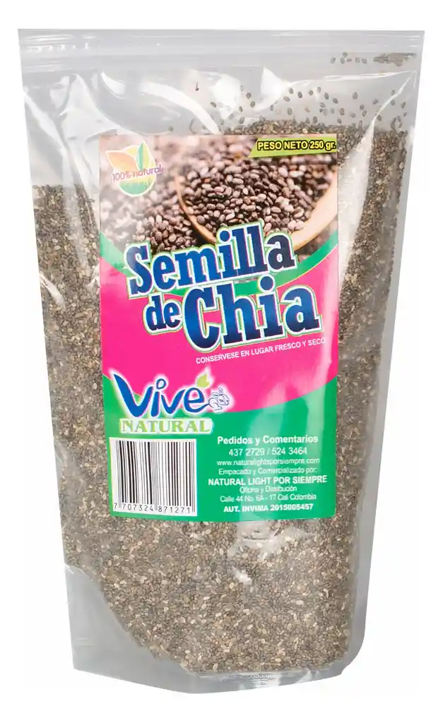 Semillas De Chia Vivenatural