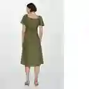 Vestido Red3 Khaki Talla 24 Mujer Mango