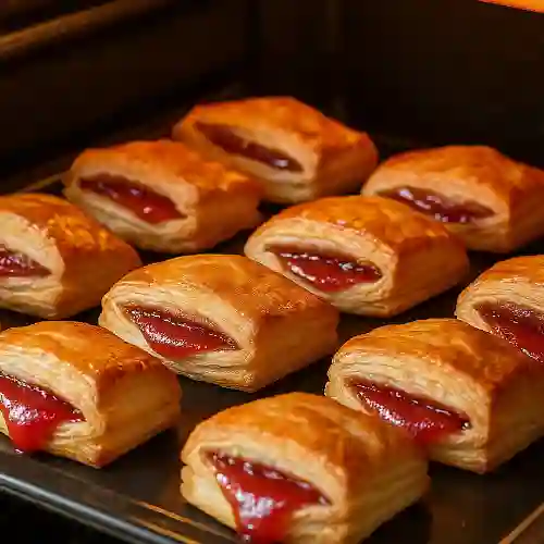 Pastel Guayaba Hojaldrado