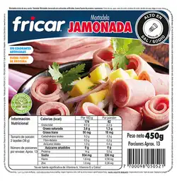 Mortadela jamonada fricar - libra