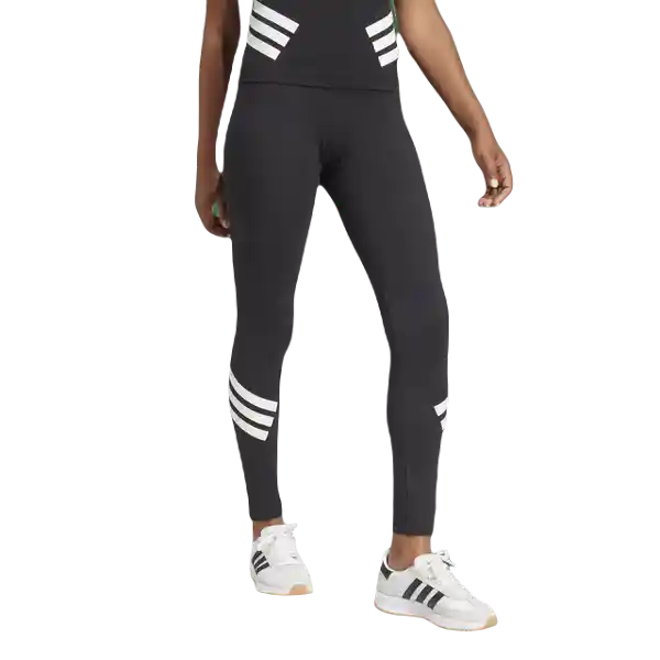 Adidas Leggings W Fi 3S Mujer Negro Talla L Ref: JE0215