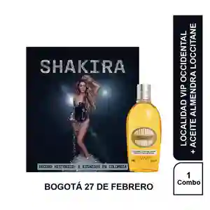 Combo Shakira Occidental+ Loccitane Aceite Corporal Almendra