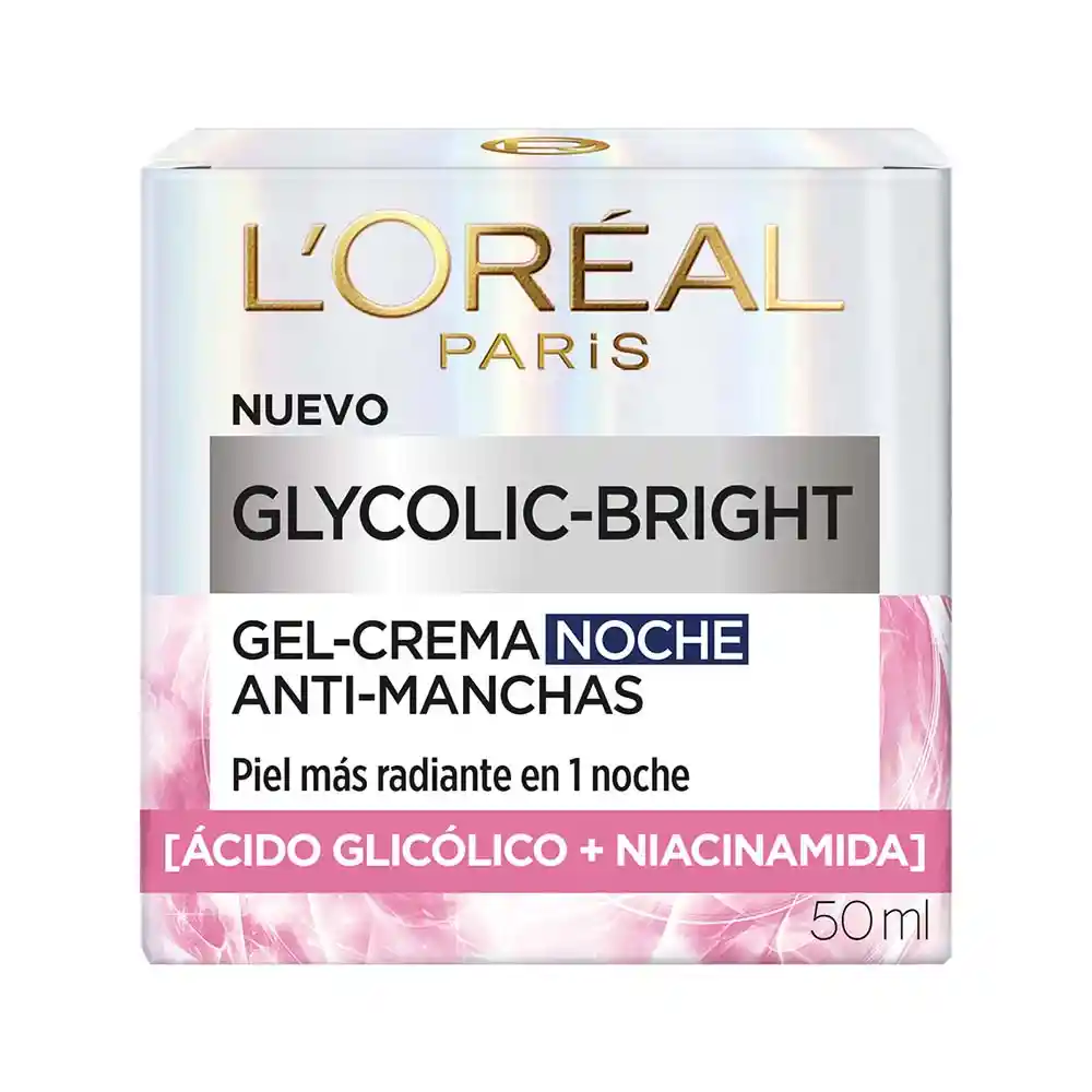 Crema Facial Loreal Glycolic Noche