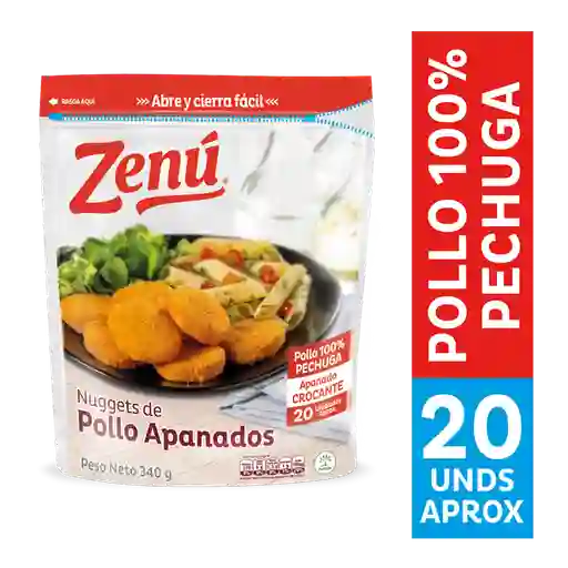 nuggets de pollo apanados