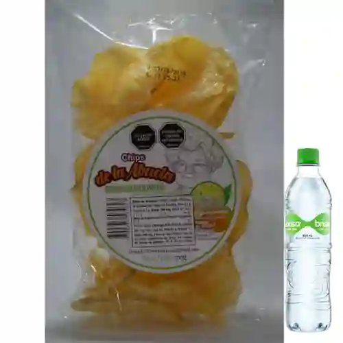 Combo Papas de Limón + Brisa Con Gas 600ML