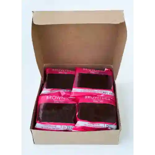 Caja con 8 Mini Brownies Sin Azúcar